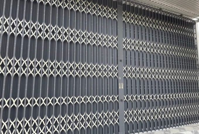 Làm Cửa Kéo Sắt Tại Hóc Môn | Nhà Phố, Nhà Vườn, Kho Xưởng
