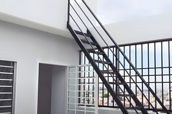 cầu thang sắt đẹp