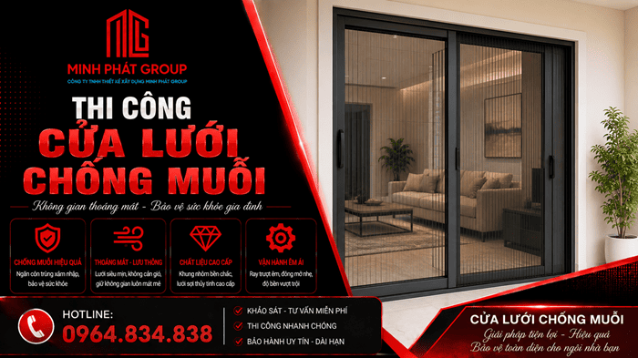 cửa lưới chống muỗi