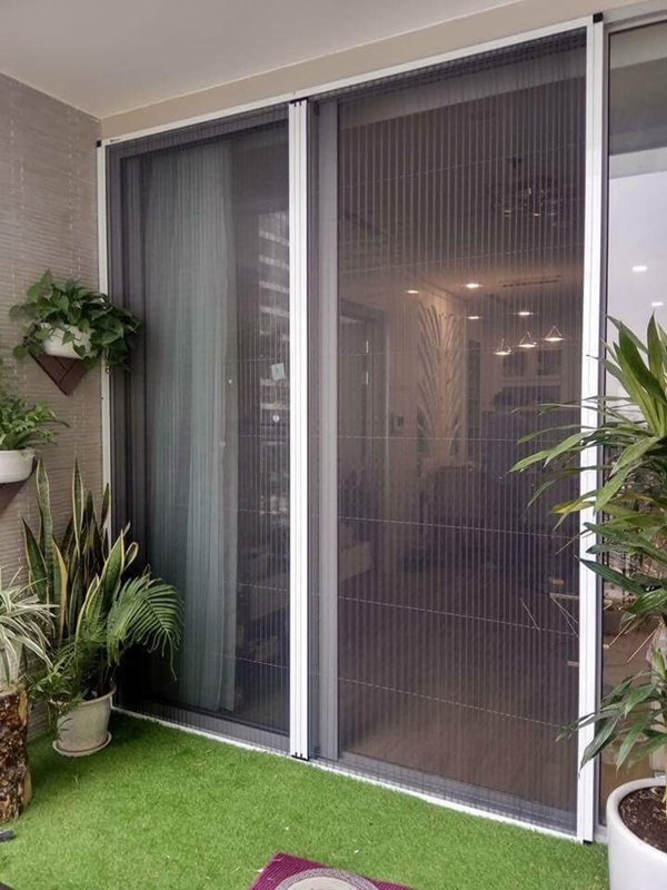 cửa lưới chống muỗi trượt