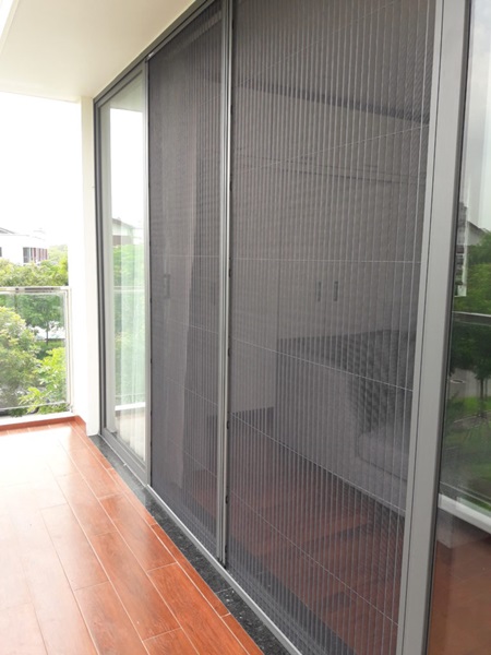 cửa lưới chống muỗi dạng lùa