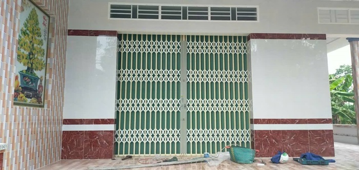 cửa kéo sắt đẹp