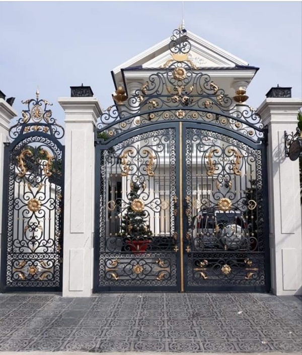 cổng sắt mỹ thuật