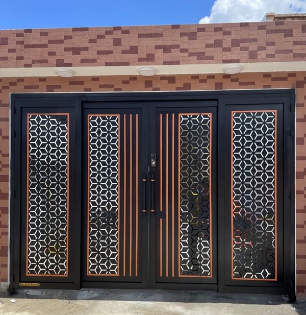 cửa sắt 2 cánh đẹp
