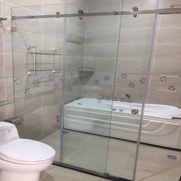 cửa kính cường lực nhà tắm