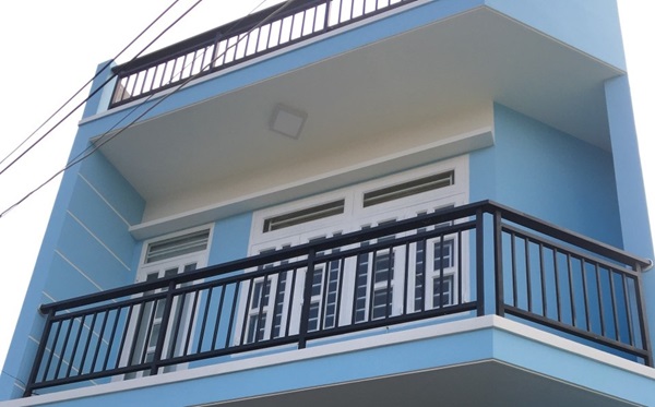 lan can sắt