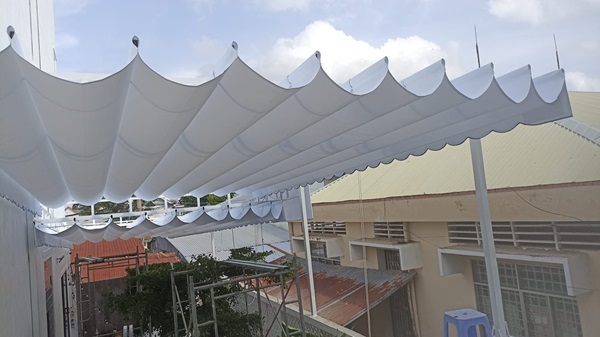 mái xếp di động