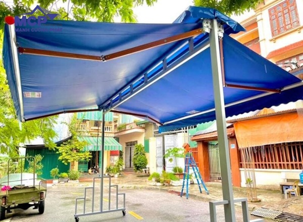 mái hiên di động chữ A