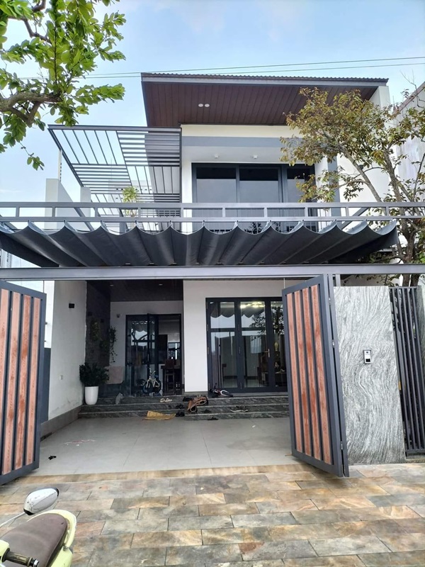 mái xếp di động nhà phố