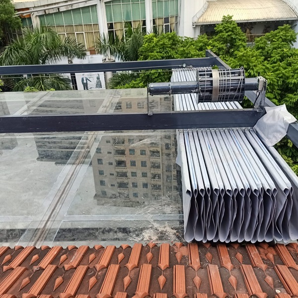 mái xếp di động