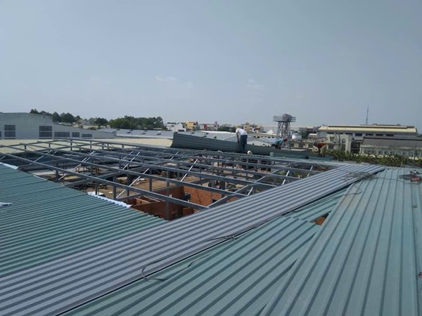 nhà tiền chế quận 2
