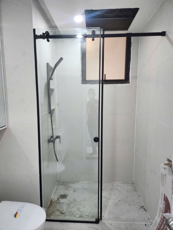vách kính cường lực nhà tắm