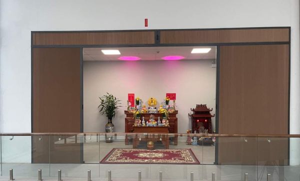 làm vách ngăn rèm tổ ong tại bình chánh