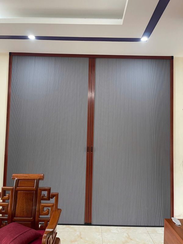 vách ngăn phòng rèm tổ ong