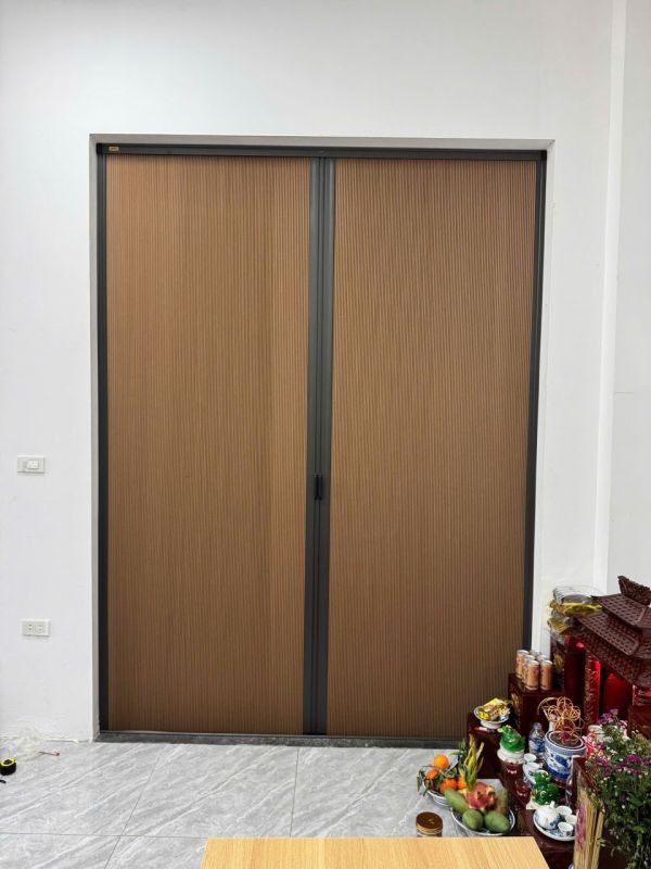 vách ngăn phòng rèm tổ ong
