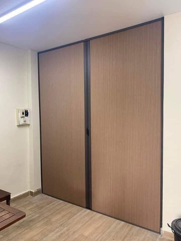 vách ngăn rèm tổ ong
