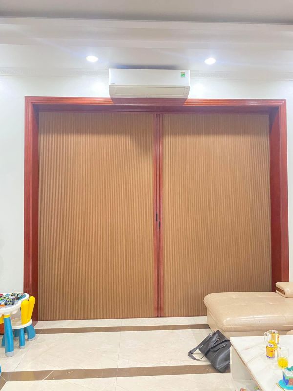 vách ngăn phòng rèm tổ ong